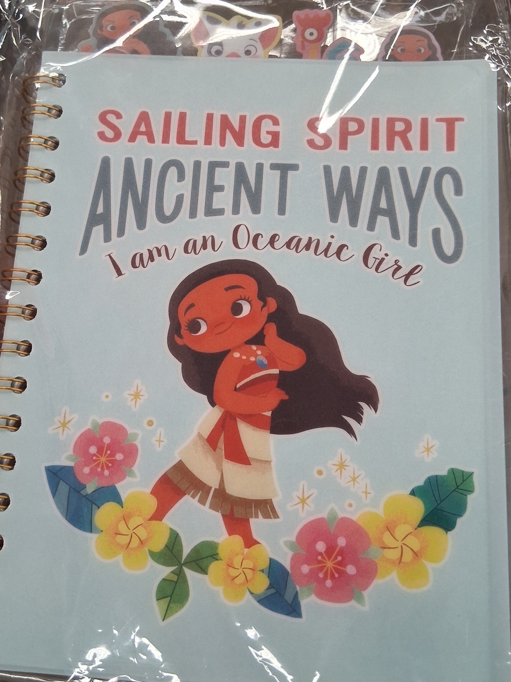 New Moana Tabbed Journal Book
